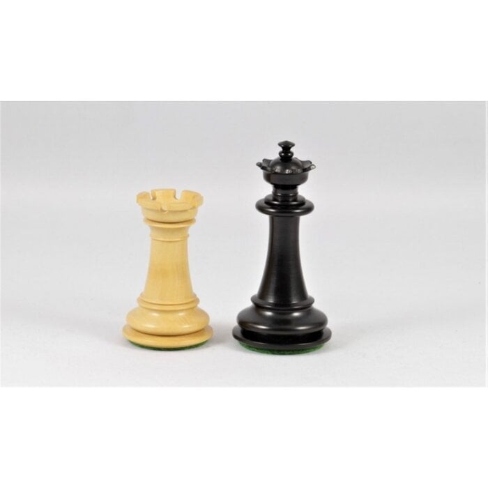 Weible Spiele Magnificent schaakstukken - Zwart/blank - Met opbergkistje