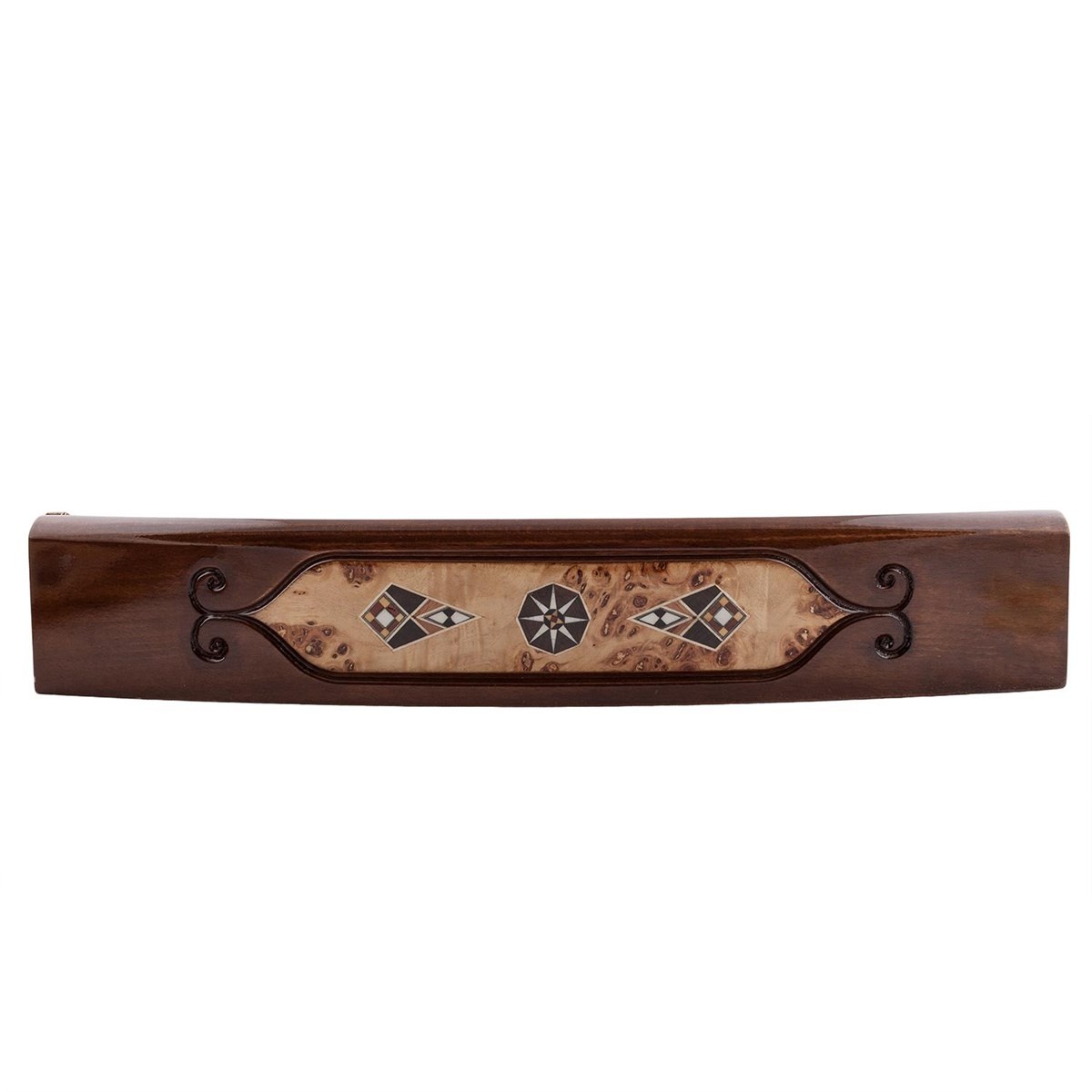 Helena Wood Art Oval Handgemaakte Rummy Set - 100% Hout