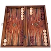 Handgemaakte Houten Backgammon Speelset van Hoge Kwaliteit - Tavla - 100% Hout - Luxe uitgave - TricTrac - 50 x 25 cm