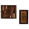 Asya - Walnoot/Mazel - Handgemaakte Backgammon Set