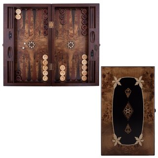 Helena Wood Art Asya - Mazel/Black - Handgemaakt - 52 x 30 cm