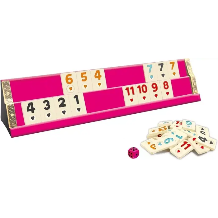 Star Roze Rummy Speelset - Okey