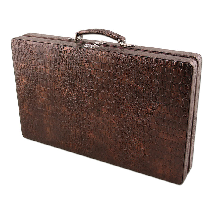 Star Backgammon Koffer met Rits