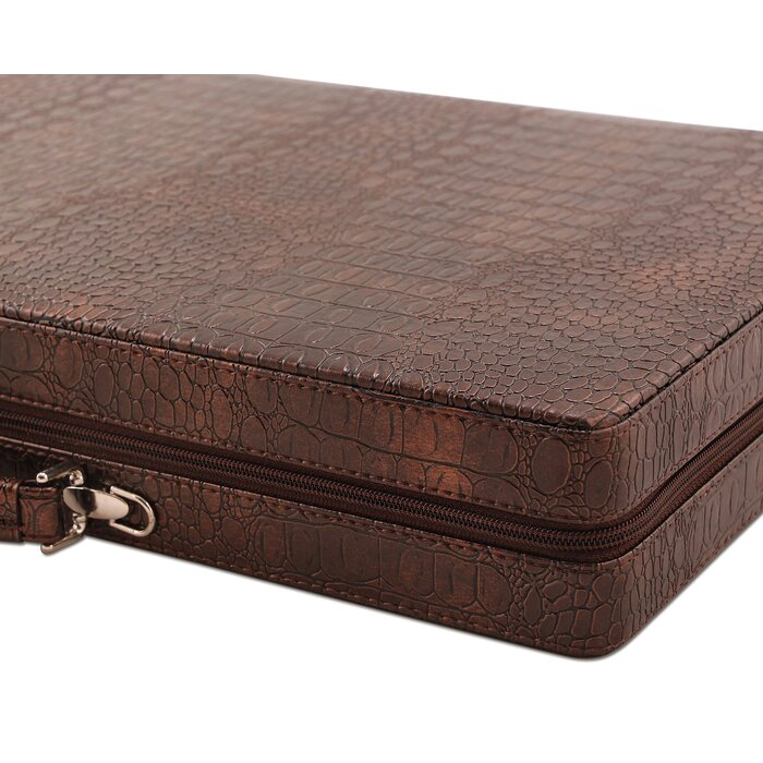 Star Backgammon Koffer met Rits