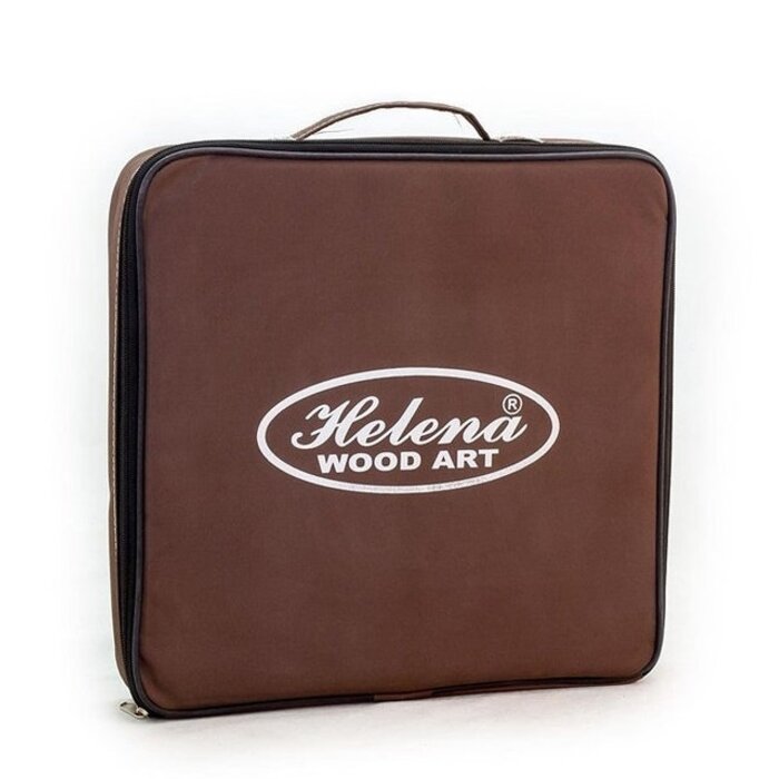 Helena Wood Art Selge - Black - Handgemaakte Schaakspel
