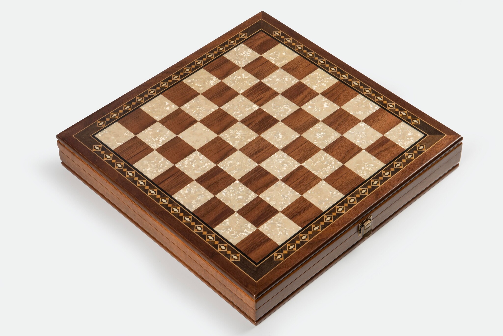 Helena Wood Art Selge - Black - Handgemaakte Schaakspel