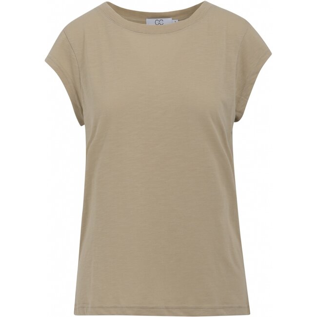 HEART BASIC V-NECK T-SHIRT – Golden Sand