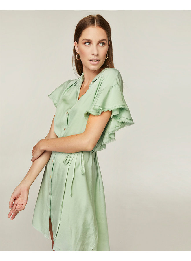 CRESSY DRESS – Pastel Green