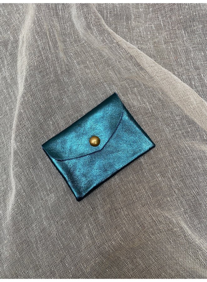 SMALL WALLET – Teal
