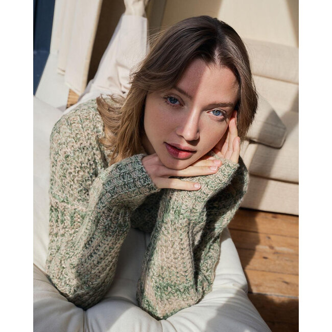 DYLAN KNITTED PULL – Green