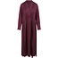 BORDEAUX DRESS W V-NECK