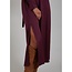 BORDEAUX DRESS W V-NECK