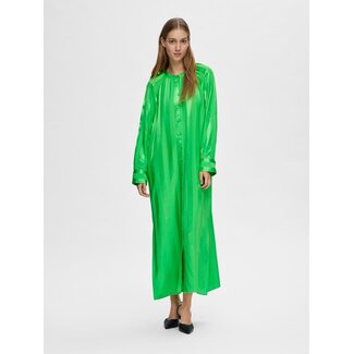 ELLA LONG SHIRT DRESS – Green