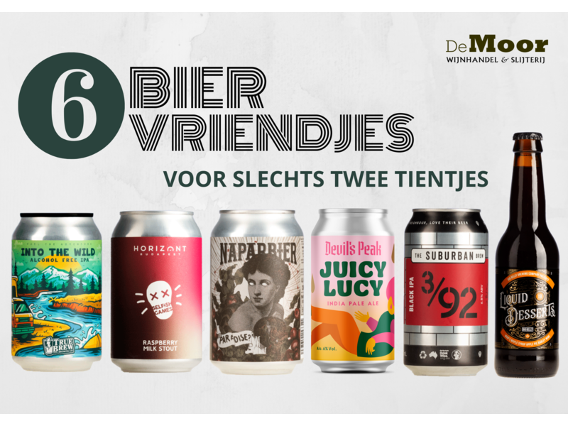6 BIER-vriendjes