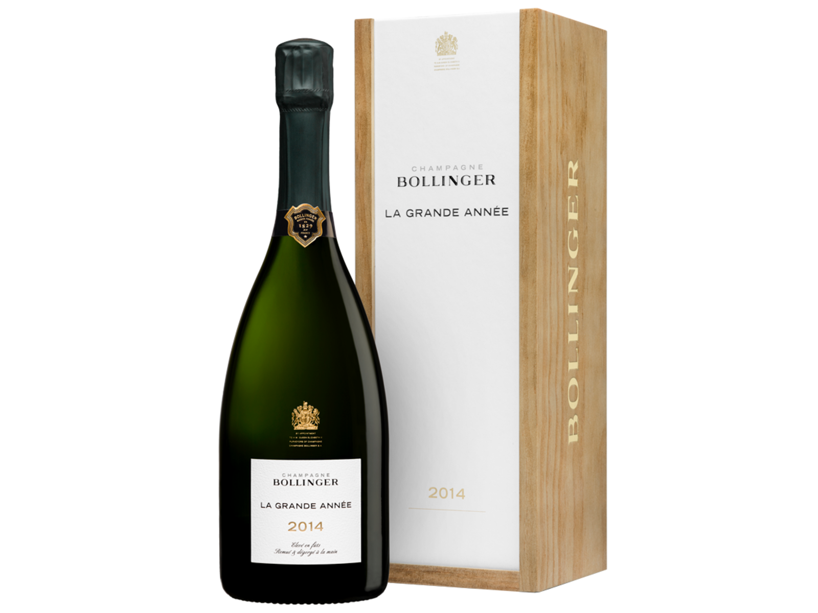 Champagne Bollinger Bollinger La Grande Année Brut 2014 (in luxe houten kist)