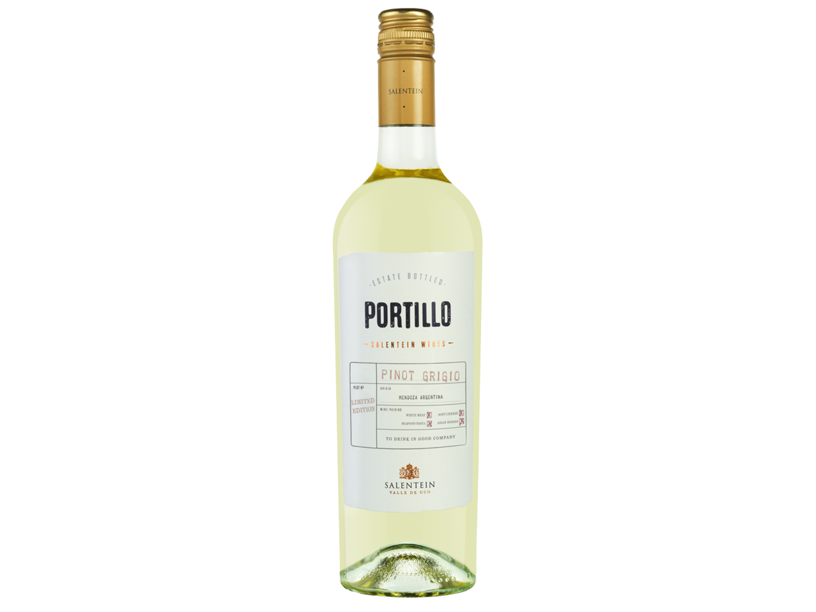 Bodegas Salentein Portillo Pinot Grigio limited edtion