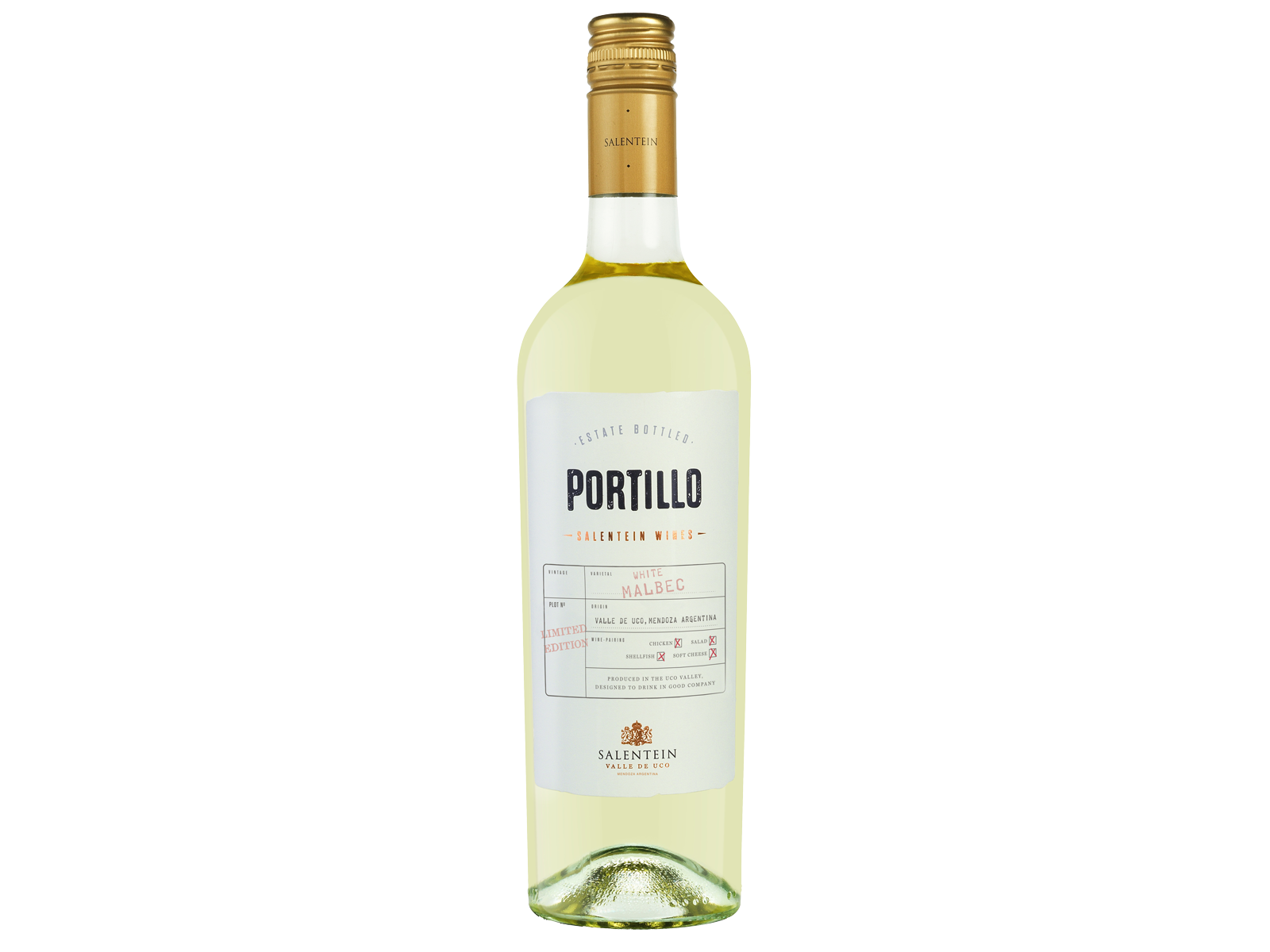 Bodegas Salentein Portillo White Malbec Limited Edition