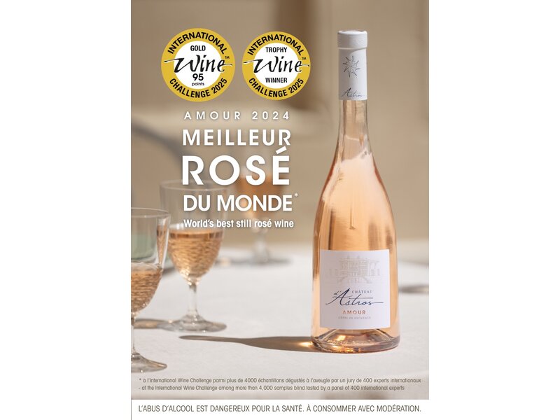 Chât. D'Astros IGP Rosé / Amour