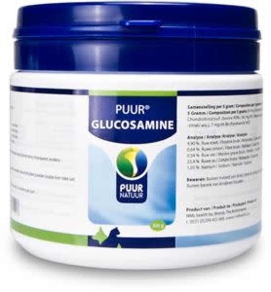 PUUR Puur Glucosamine H+K - 300 gram PUUR Puur Glucosamine H+K - 300 gram