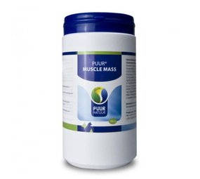 PUUR Puur Muscle Mass/Spieropbouw H+K - 500 gram PUUR Puur Muscle Mass/Spieropbouw H+K - 500 gram