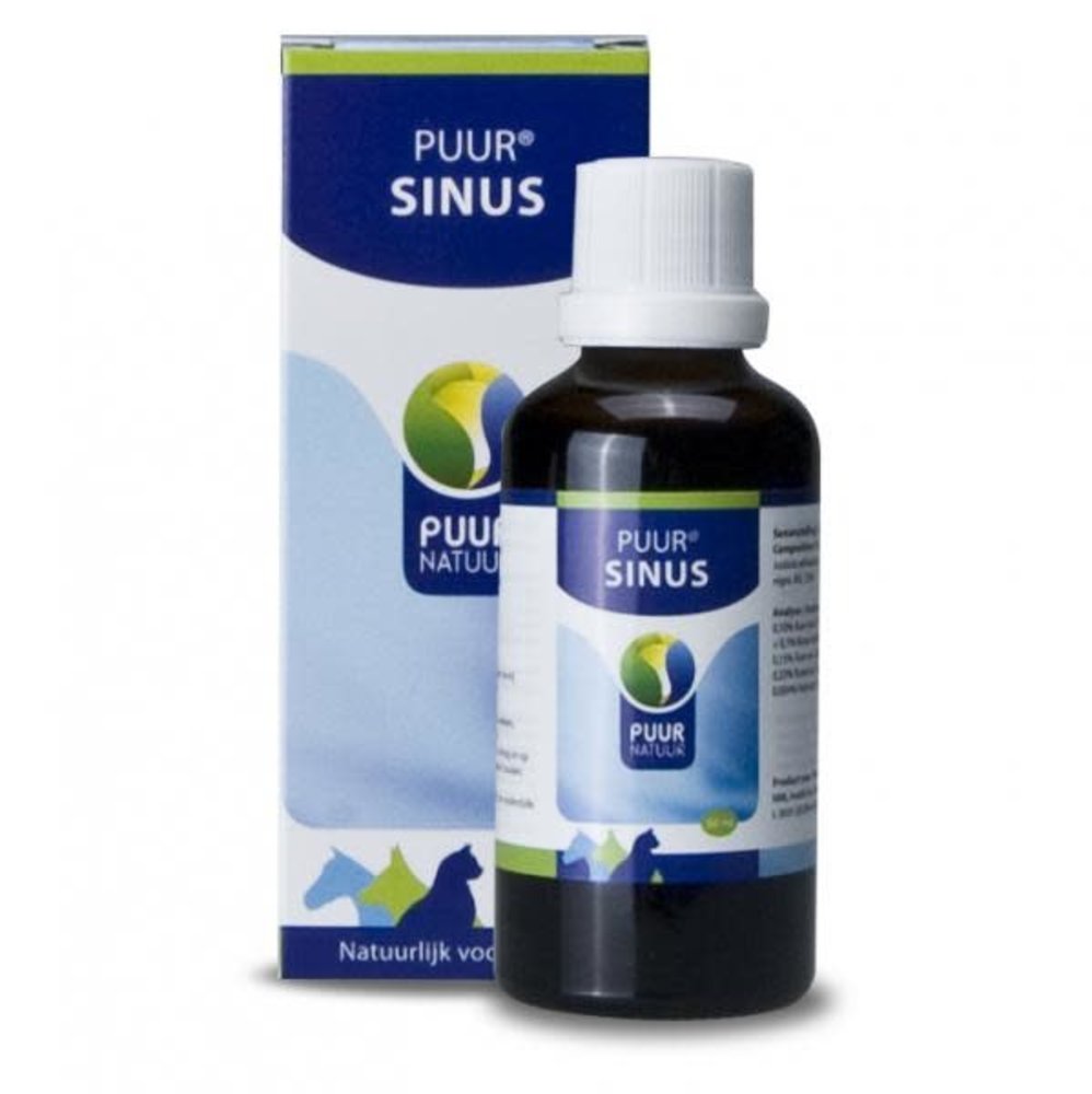 PUUR Puur Sinus Paard/Hond & Kat - 50 ml PUUR Puur Sinus Paard/Hond & Kat - 50 ml