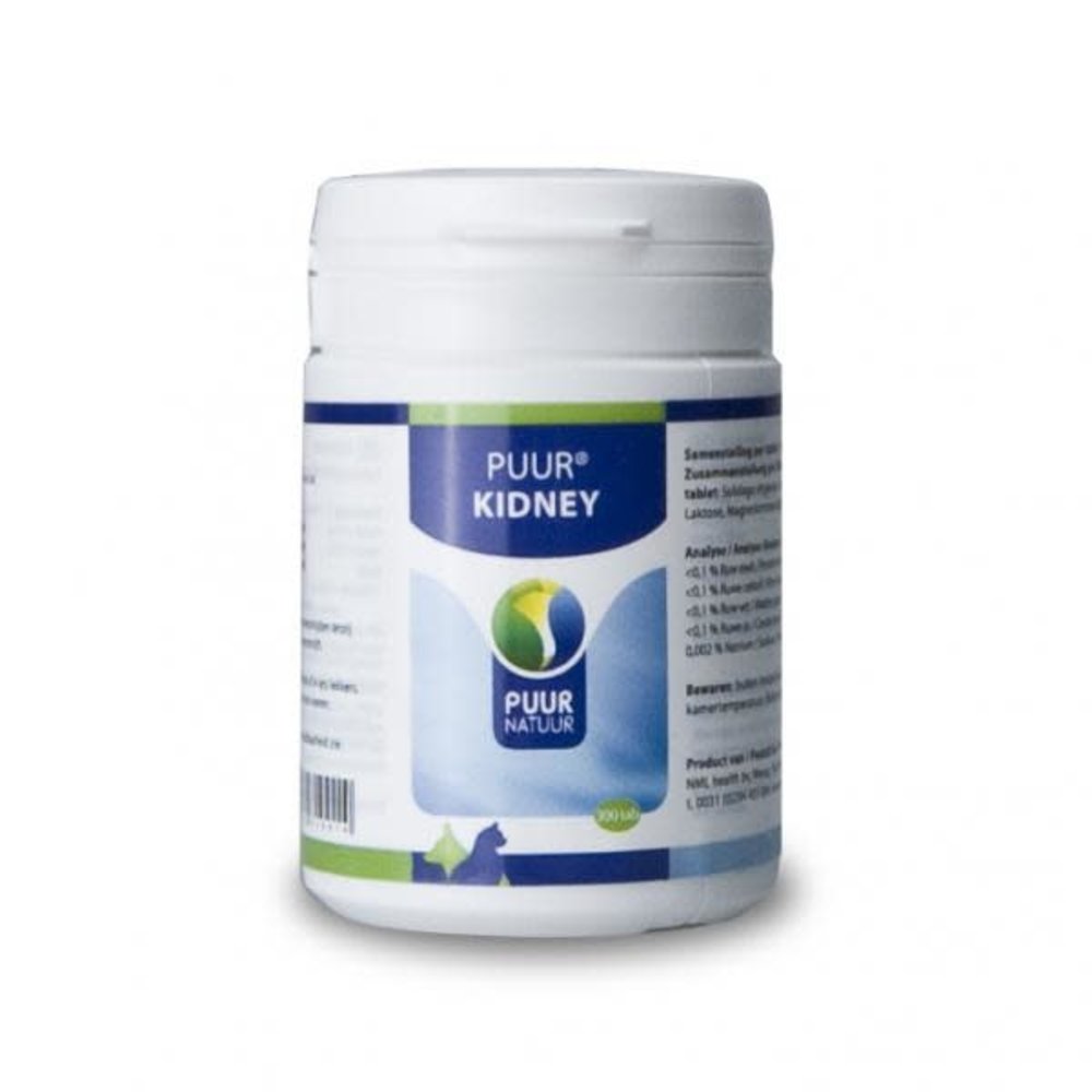 PUUR Puur Kidney/Nier - 300 tabletten PUUR Puur Kidney/Nier - 300 tabletten