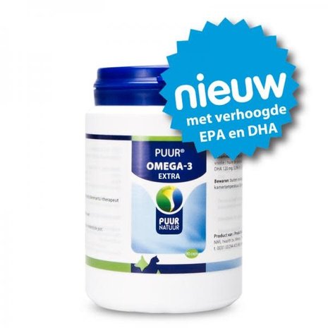 PUUR Puur Omega-3 Extra Capsules - 90 cap PUUR Puur Omega-3 Extra Capsules - 90 cap
