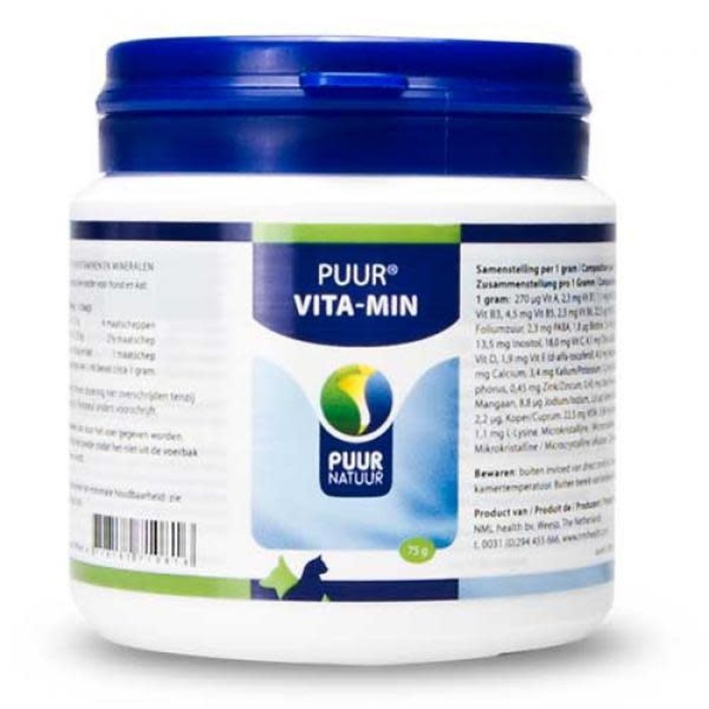 PUUR Puur Vitaminen/Mineralen H+K - 75 gram