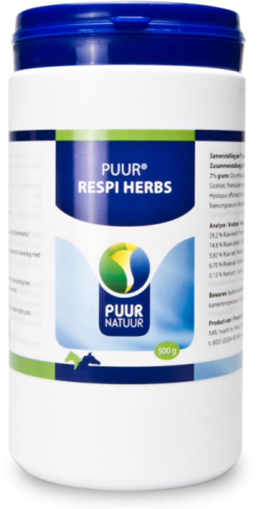 PUUR Puur Respi Herbs/Luchtwegkruiden P+P - 500 gram PUUR Puur Respi Herbs/Luchtwegkruiden P+P - 500 gram