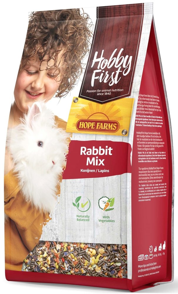 HobbyFirst HobbyFirst Hope Farms Rabbit - Mix - 3 kilo HobbyFirst HobbyFirst Hope Farms Rabbit - Mix - 3 kilo