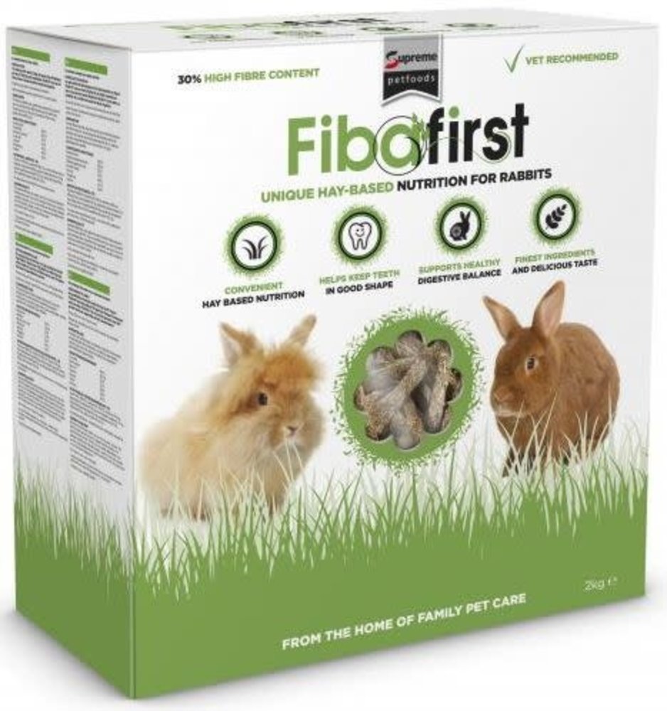 Supreme Supreme Fibafirst rabbit - 2 kilo Supreme Supreme Fibafirst rabbit - 2 kilo