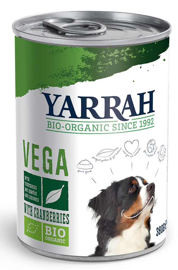 Ten einde raad beginsel erger maken Yarrah Biologisch Hondenvoer Blik - Chunks Vega 380 gram - D-tails