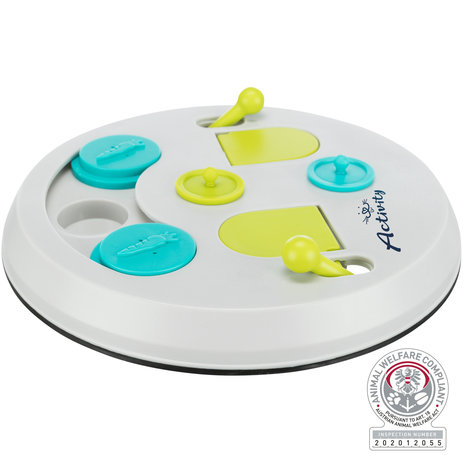 Trixie Trixie Flip Board Denkspel - kunststof - 23 cm Trixie Trixie Flip Board Denkspel - kunststof - 23 cm