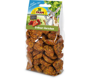 JR Farm JR Farm Aardbei Hartjes - 150 gram JR Farm JR Farm Aardbei Hartjes - 150 gram