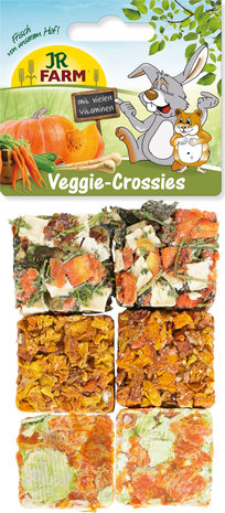 JR Farm JR Farm Veggie Crossies Mix - 100 gram JR Farm JR Farm Veggie Crossies Mix - 100 gram