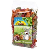 JR Farm JR Farm Knaagdiersticks groente - 125 gram JR Farm JR Farm Knaagdiersticks groente - 125 gram