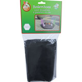 Gebr. de Boon Boon Bodemhoes met Opstaande rand voor Ren met 6 Panelen van 67x60 cm - Zwart