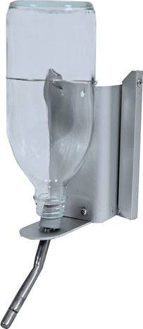 Gebr. de Boon Boon Glazen drinkfles met Houder en U-profiel Gebr. de Boon Boon Glazen drinkfles met Houder en U-profiel