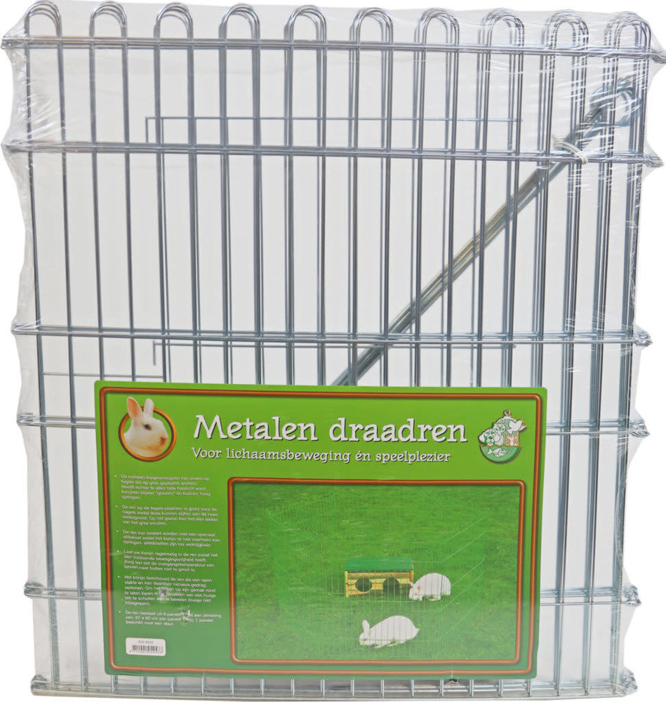 Gebr. de Boon Boon Metalen Ren - 6 Panelen van 67x60 cm Gebr. de Boon Boon Metalen Ren - 6 Panelen van 67x60 cm