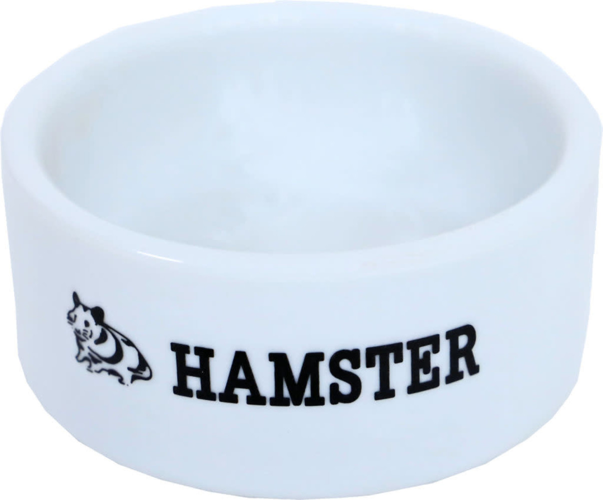 Gebr. de Boon Stenen Hamster Voerbak - ø 6 cm - Wit Gebr. de Boon Stenen Hamster Voerbak - ø 6 cm - Wit