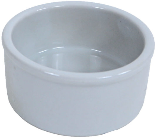 Gebr. de Boon Voerbak Keramiek Wit Gebr. de Boon Voerbak Keramiek Wit