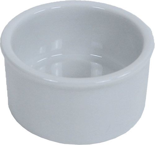 Gebr. de Boon Voerbak Keramiek Wit Gebr. de Boon Voerbak Keramiek Wit