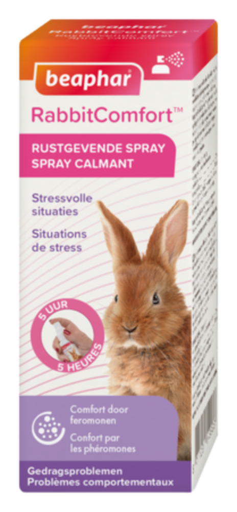 Beaphar Beaphar RabbitComfort Rustgevende Spray - 30 ml Beaphar Beaphar RabbitComfort Rustgevende Spray - 30 ml