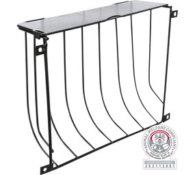 Trixie Trixie Hooiruif om vast te Schroeven - Metaal - Zwart - 22x16x6 cm Trixie Trixie Hooiruif om vast te Schroeven - Metaal - Zwart - 22x16x6 cm