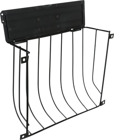 Trixie Trixie Hooiruif om vast te Schroeven - Metaal - Zwart - 22x16x6 cm Trixie Trixie Hooiruif om vast te Schroeven - Metaal - Zwart - 22x16x6 cm