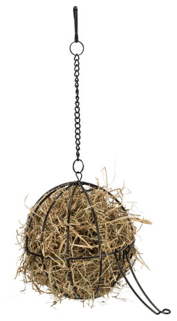 Trixie Trixie Metalen Hooibal - 16 cm - Zwart Trixie Trixie Metalen Hooibal - 16 cm - Zwart