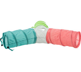 Trixie Trixie Speeltunnel Nylon met 4 Ingangen - 3x18x47 cm - Verschillende kleuren Trixie Trixie Speeltunnel Nylon met 4 Ingangen - 3x18x47 cm - Verschillende kleuren