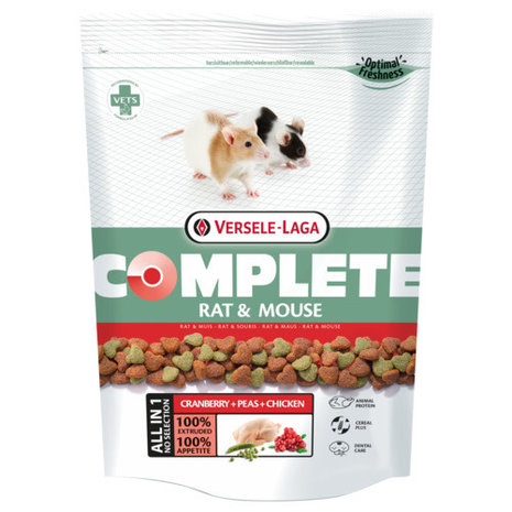 Versele-Laga Versele-Laga Complete Rat en Mouse - 500 gram Versele-Laga Versele-Laga Complete Rat en Mouse - 500 gram