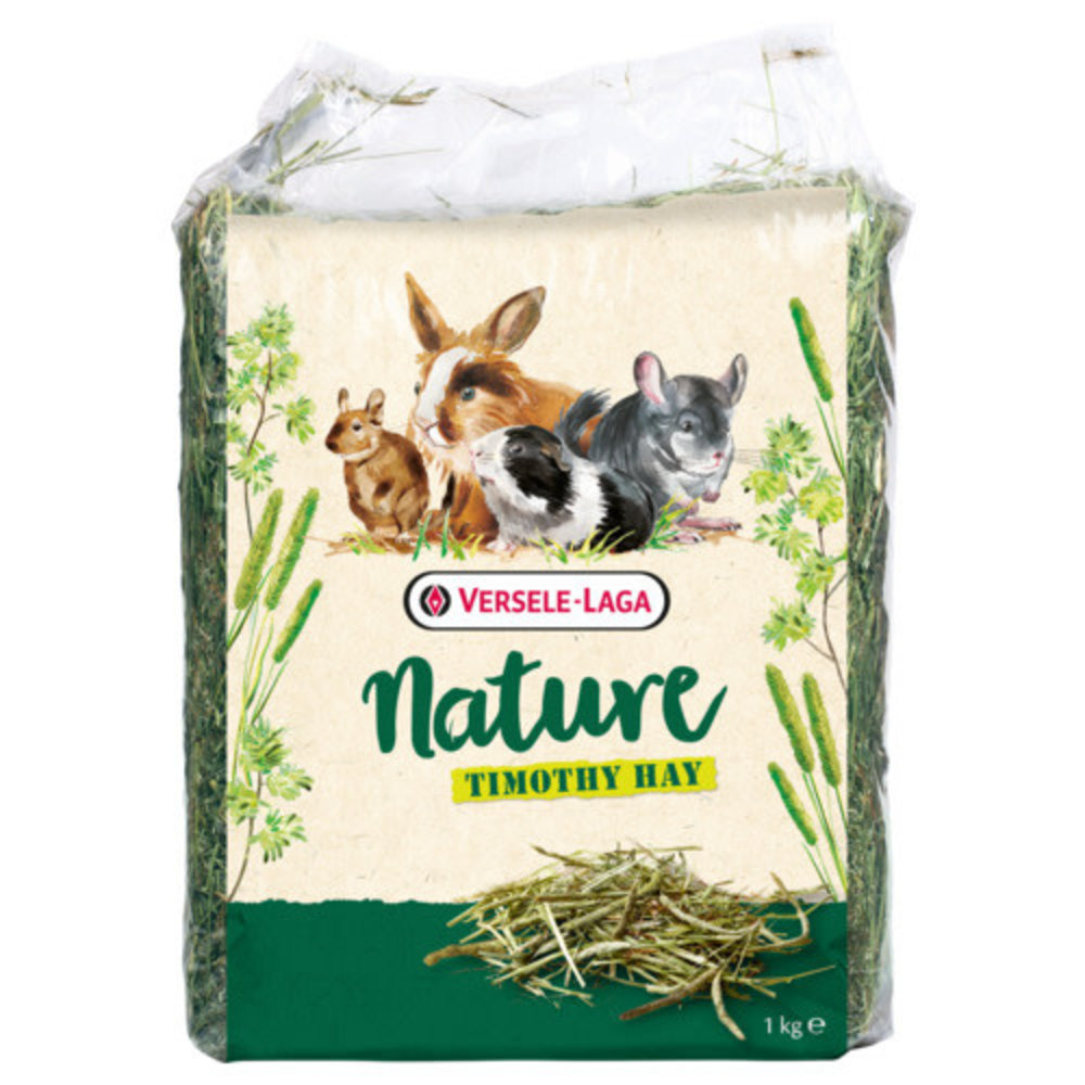 Versele-Laga Versele-Laga Nature Timothy Hay - 1 kilo Versele-Laga Versele-Laga Nature Timothy Hay - 1 kilo