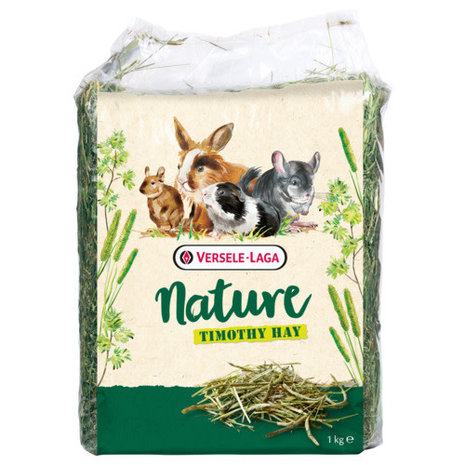 Versele-Laga Versele-Laga Nature Timothy Hay - 1 kilo Versele-Laga Versele-Laga Nature Timothy Hay - 1 kilo
